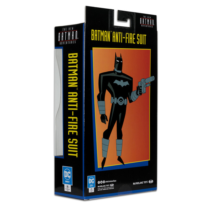 figurine batman avec combinaison ignifugée les nouvelles aventures de batman de 15 cm