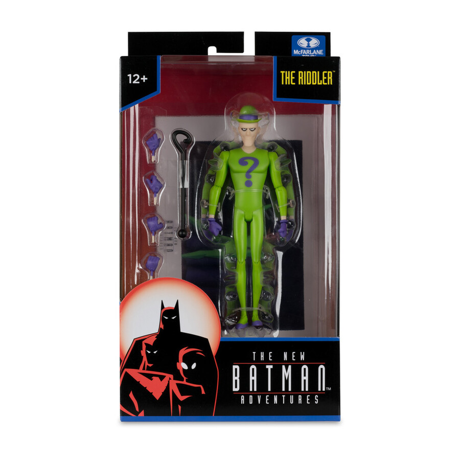 figurine de 15 cm du sphinx les nouvelles aventures de batman