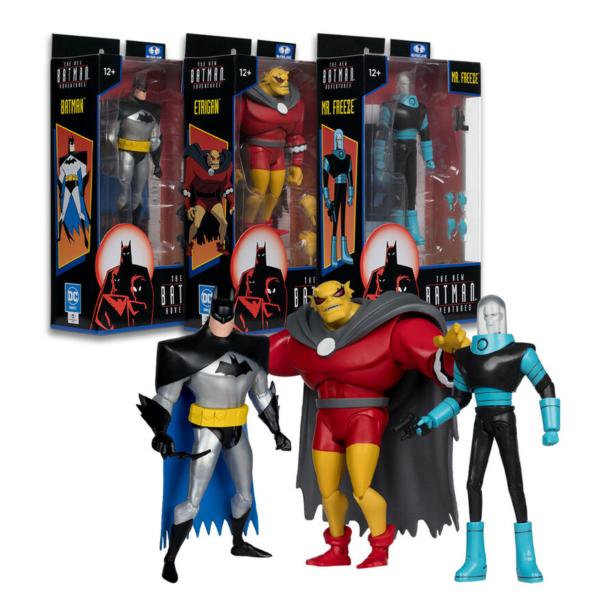 coffret batman adventures wave 5 3 figurines de 15 cm