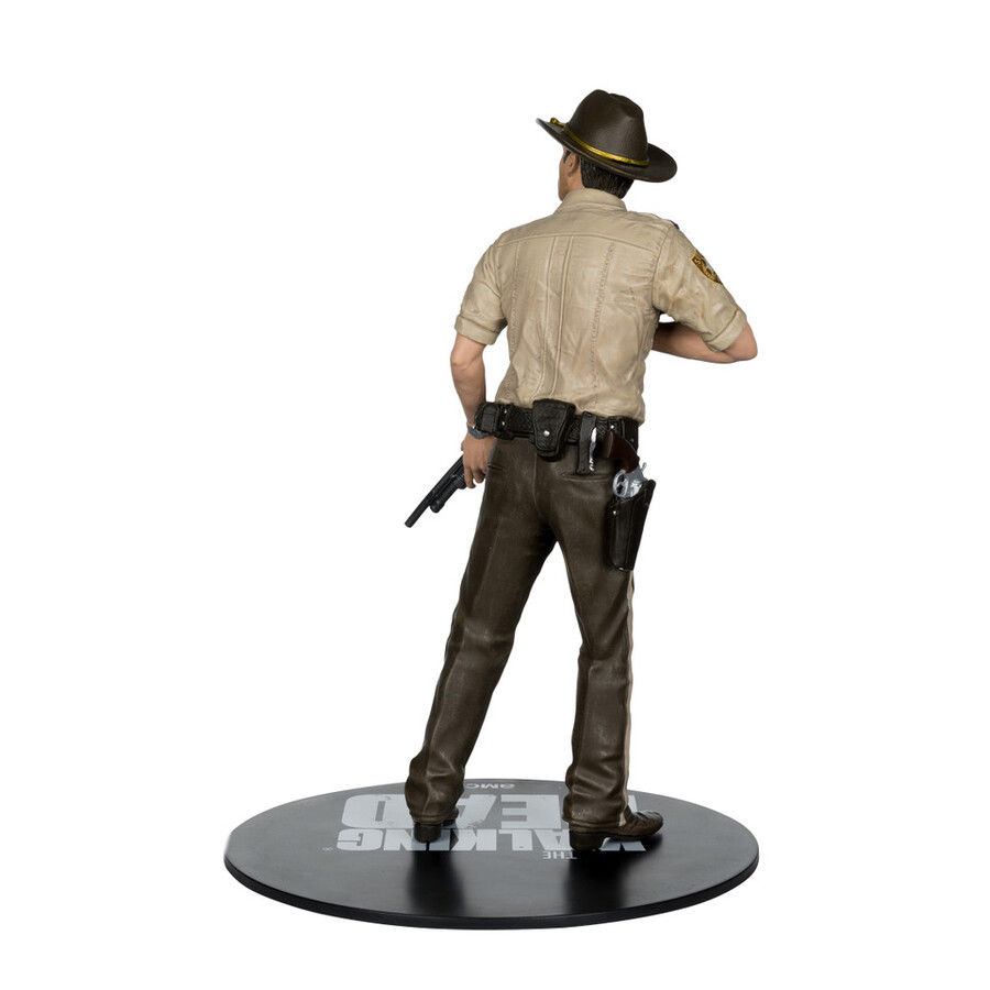 figurine articulée de rick grimes the walking dead de 25 cm