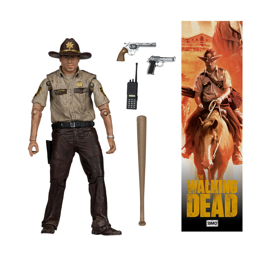 pack de 3 figurines the walking dead wave 3