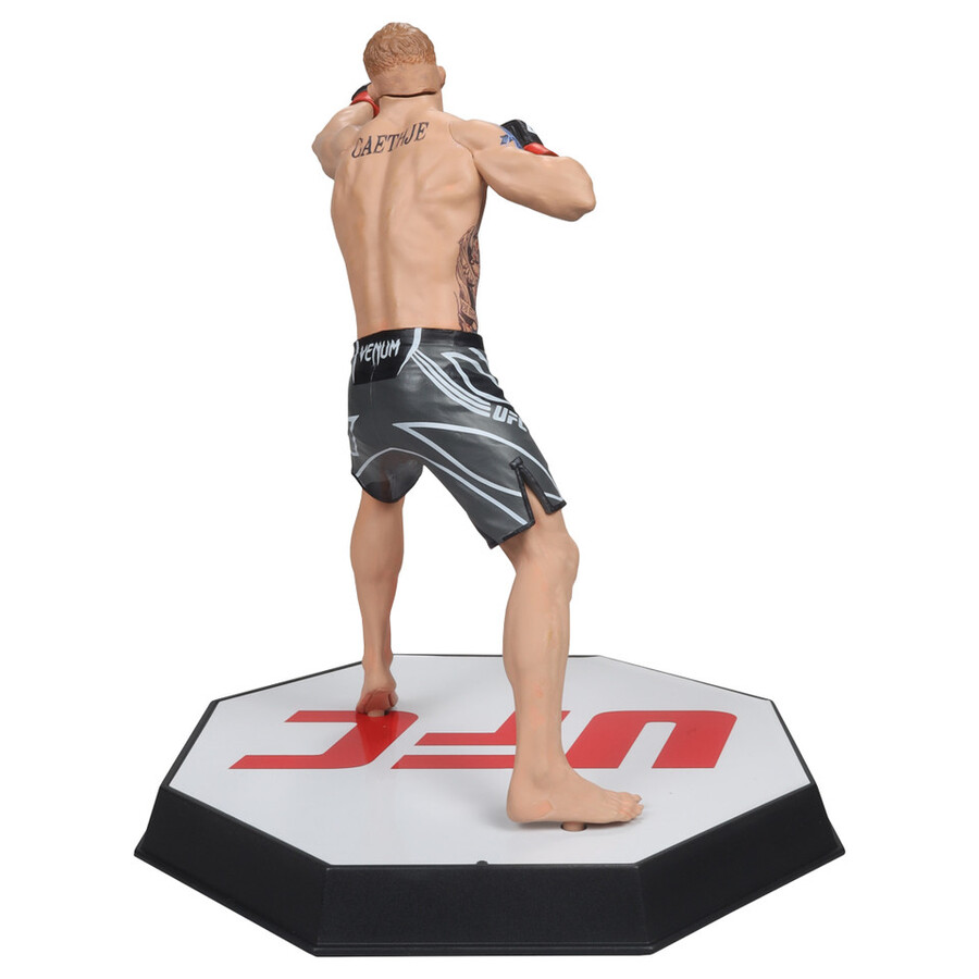 lot de 2 figurines justin gaethje ufc chase 7 standard et platine - sélection sportive mcfarlane