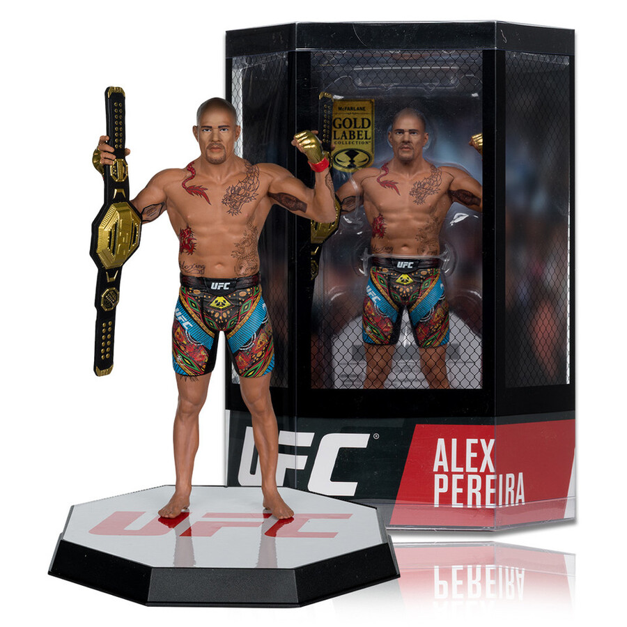 méga pack ufc 8 figurines 7 n° 1 à 8 mcfarlanes sportspicks avec objets de collection numériques
