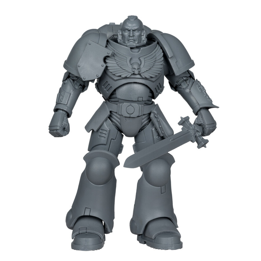 sergent intercesseur Épreuve dartiste blood angels warhammer 40000 figurine de 18 cm