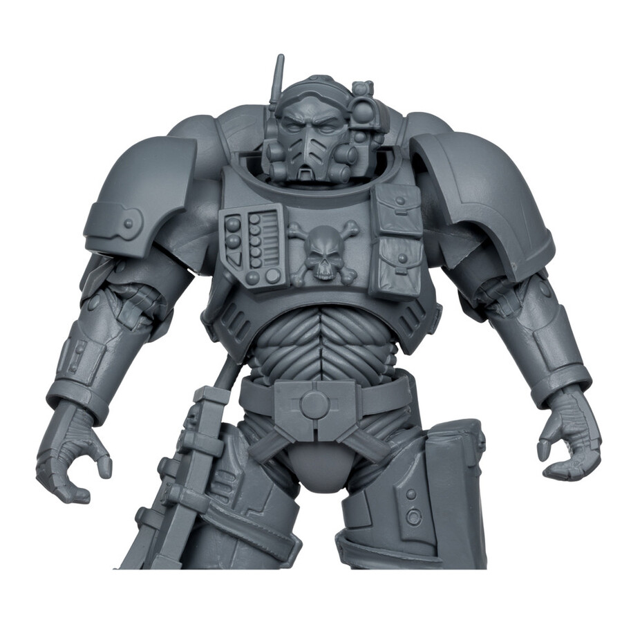 lieutenant ultramarines en armure phobos épreuve dartiste warhammer 40000 figurine de 18 cm