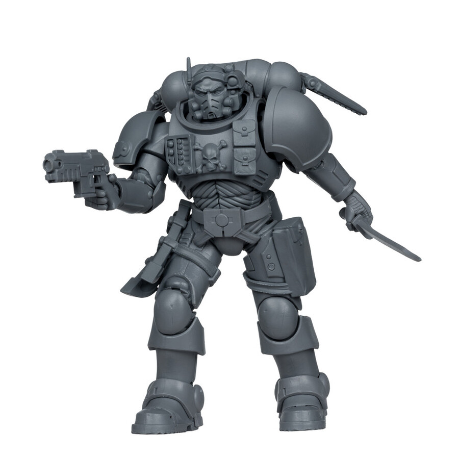 lieutenant en armure phobos ultramarines avec épreuve dartiste warhammer 40000 lot de 2 figurines de 18 cm