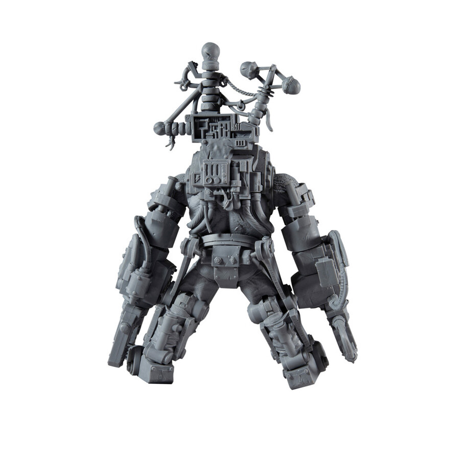 figurine géante ork big mek warhammer 40000 épreuve dartiste