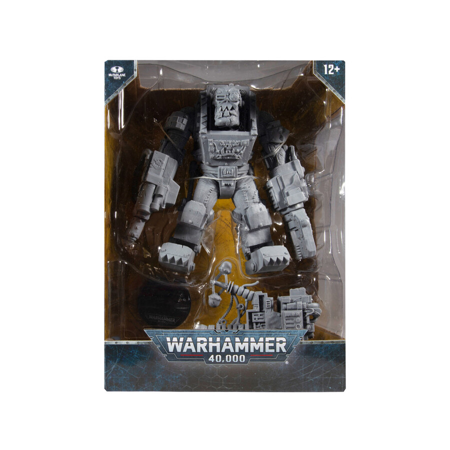 figurine géante ork big mek warhammer 40000 épreuve dartiste