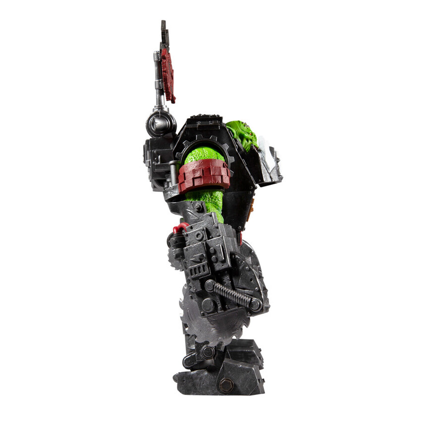 mega figurine ork meganob avec scie circulaire warhammer 40000