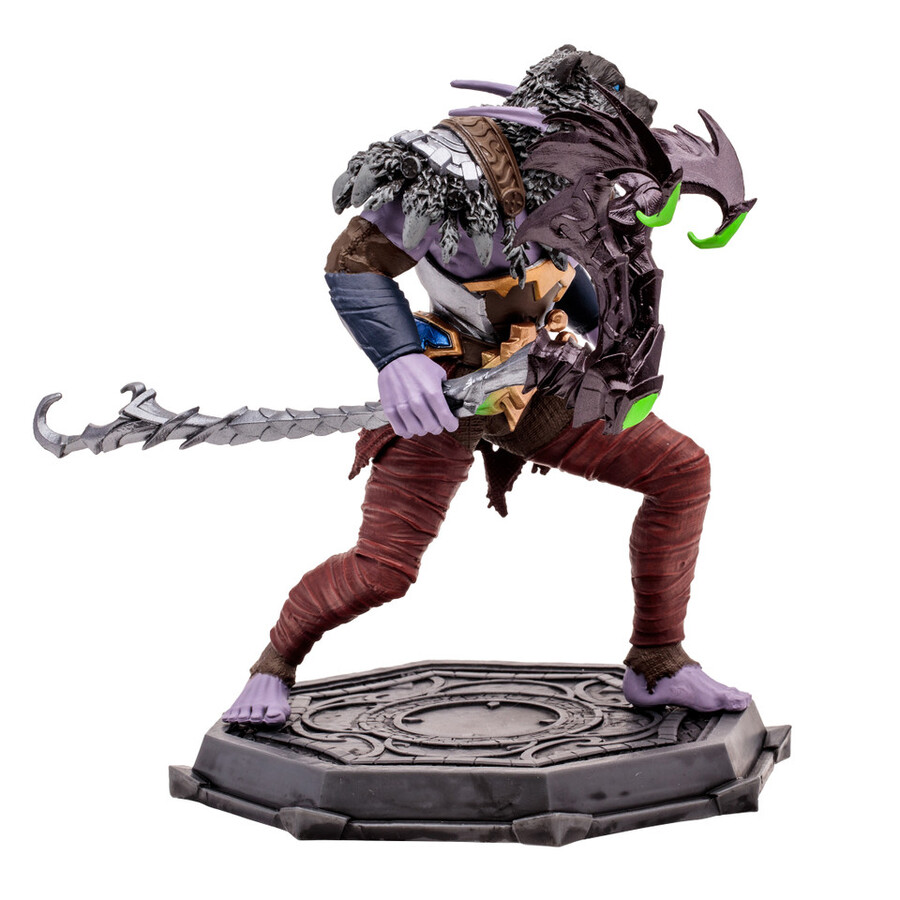 elfe druidevoleur figurine articulée épique world of warcraft à léchelle 112
