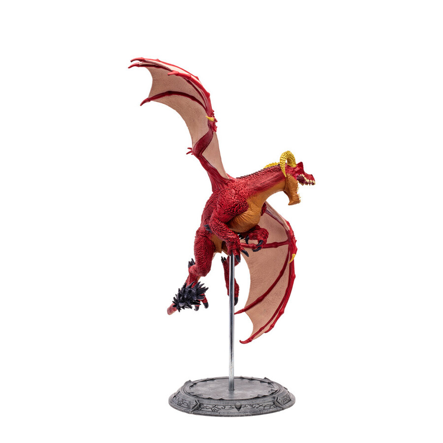 pack de 2 drake des hautes terres rouges et proto-drake noir world of warcraft