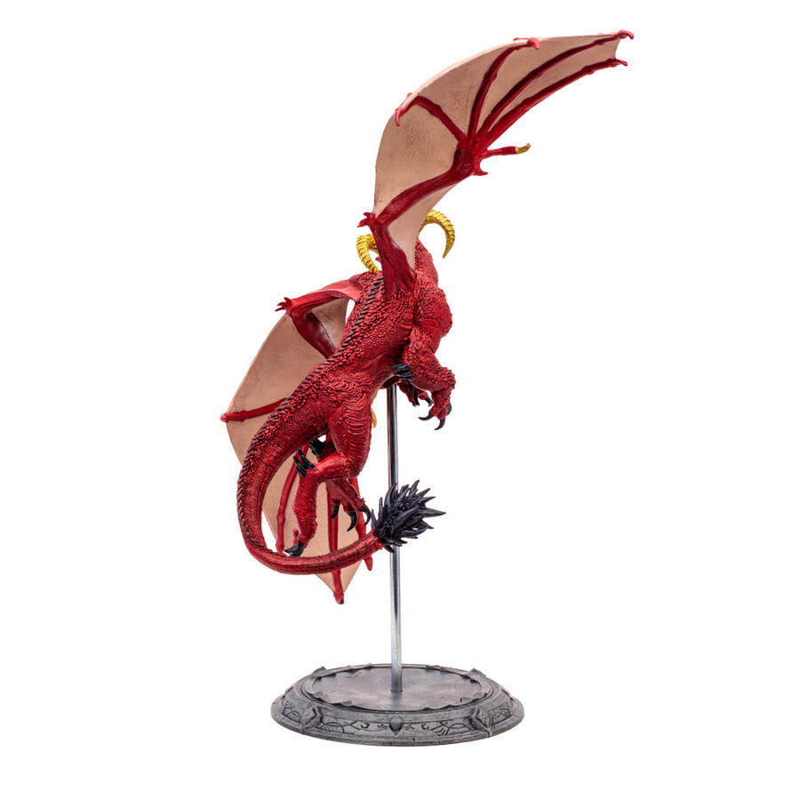 pack de 2 drake des hautes terres rouges et proto-drake noir world of warcraft