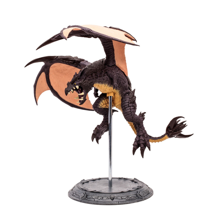 pack de 2 drake des hautes terres rouges et proto-drake noir world of warcraft