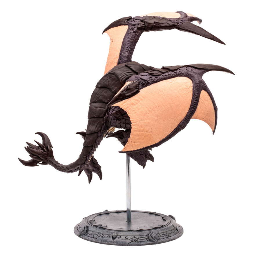 pack de 2 drake des hautes terres rouges et proto-drake noir world of warcraft