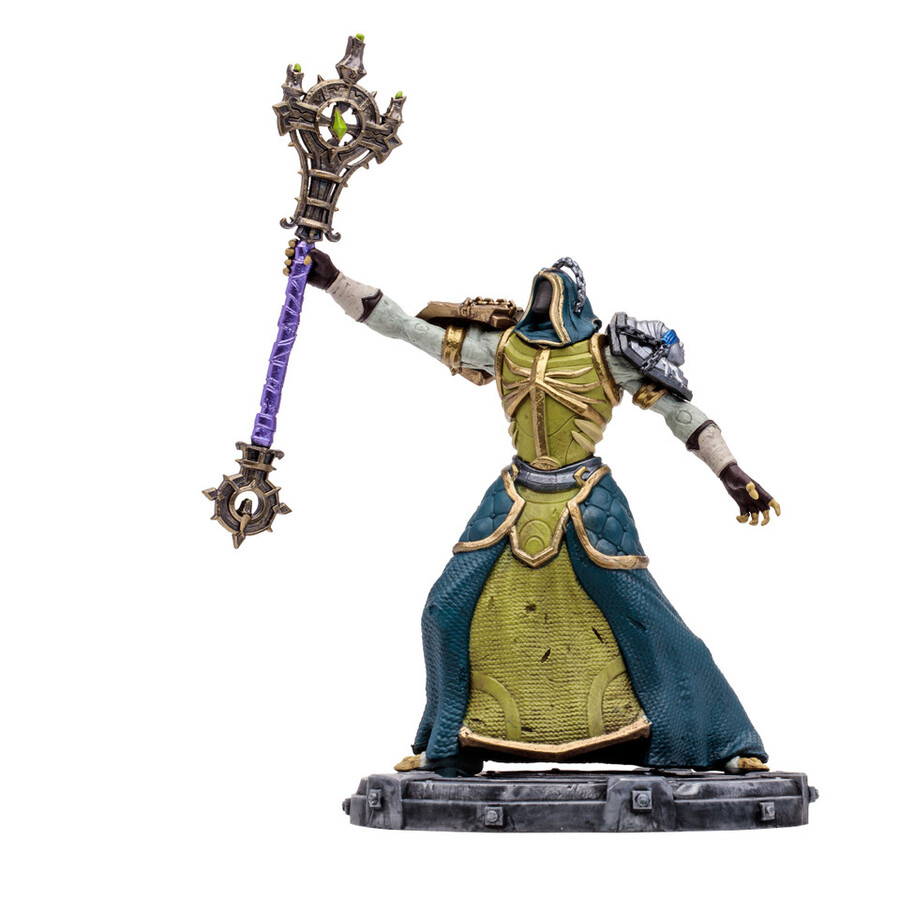 prêtredémoniste mort-vivant world of warcraft figurine articulée à léchelle 112