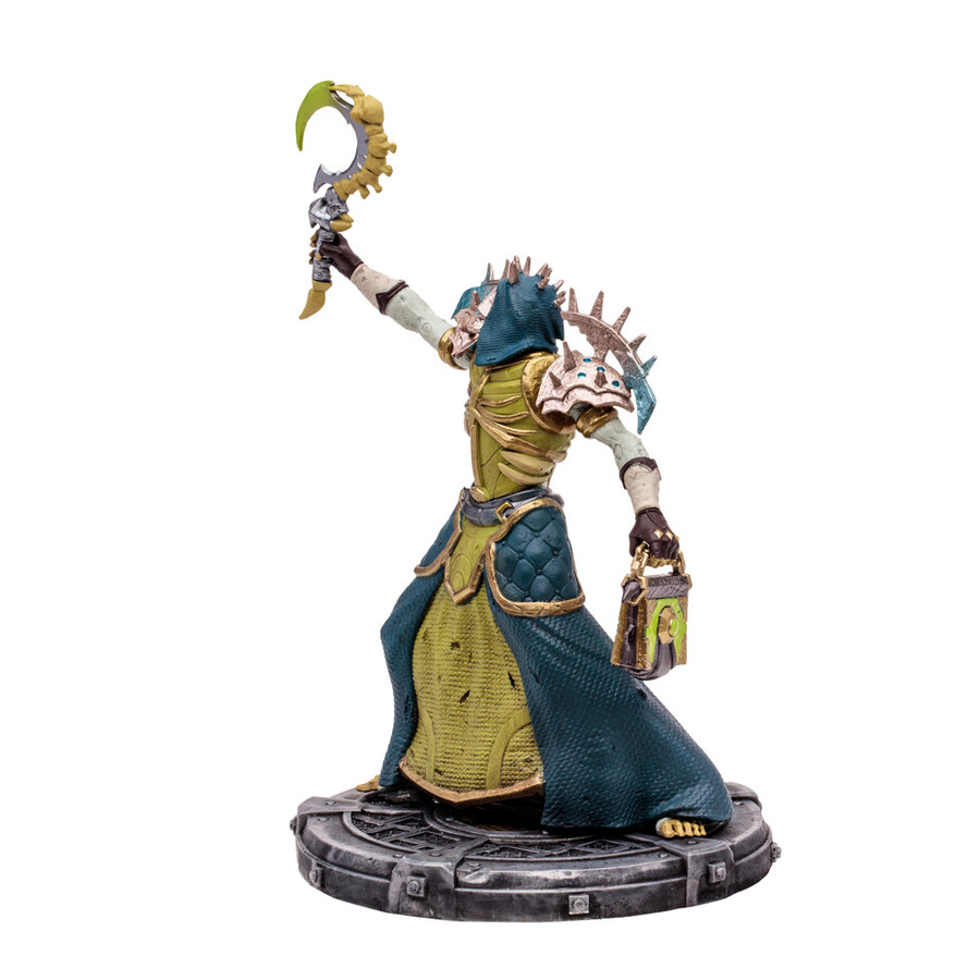 prêtredémoniste mort-vivant world of warcraft figurine articulée à léchelle 112