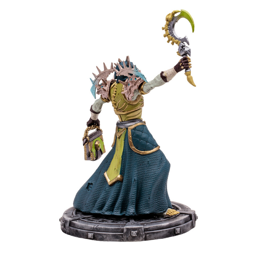 prêtredémoniste mort-vivant world of warcraft figurine articulée à léchelle 112